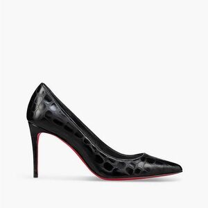 Christian Louboutin Kate Croc Embossed 85 Pump